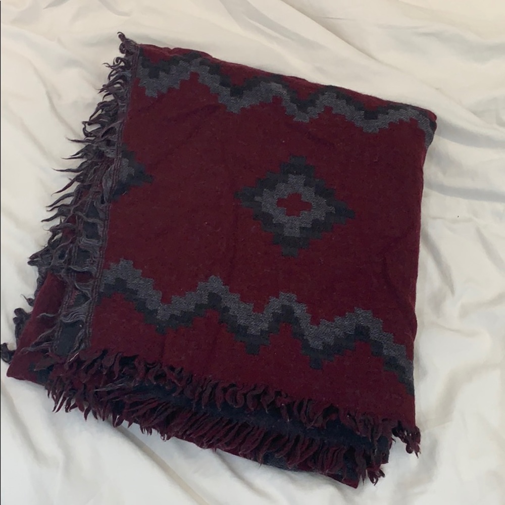 Wilfred Diamond Mosaic Blanket Scarf